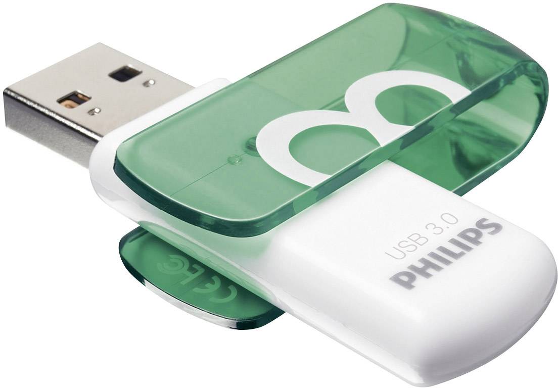 Philips VIVID USB-Stick 8GB Grün FM08FD00B/00 USB 3.2 Gen 1 (USB 3.0)