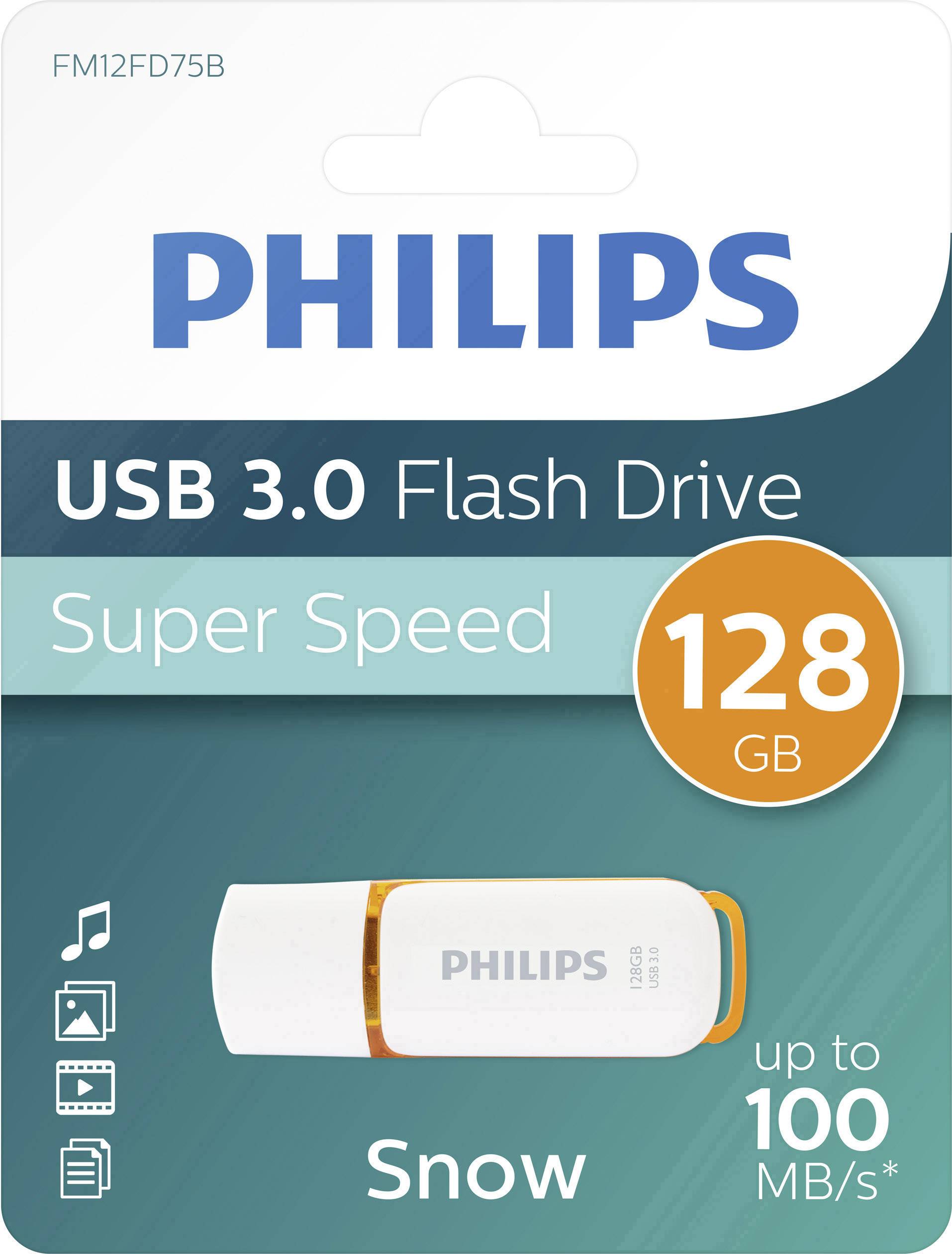 Philips SNOW USB-Stick 128 GB Braun FM12FD75B/00 USB-A (USB 3.2 Gen 1)