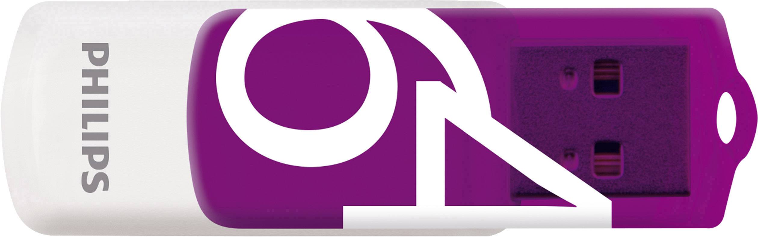 Philips VIVID USB-Stick 64 GB Purple FM64FD05B/00 USB-A (USB 2.0)