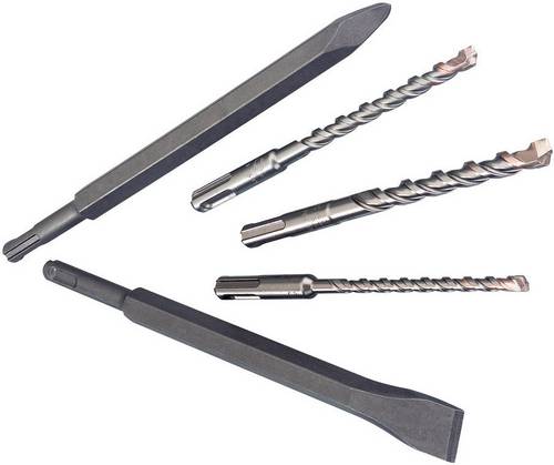 Metabo 2CPX062112R9999 Beton-Spiralbohrer-Set 5teilig 6 mm, 8 mm, 10 mm SDS-Plus 5 St.
