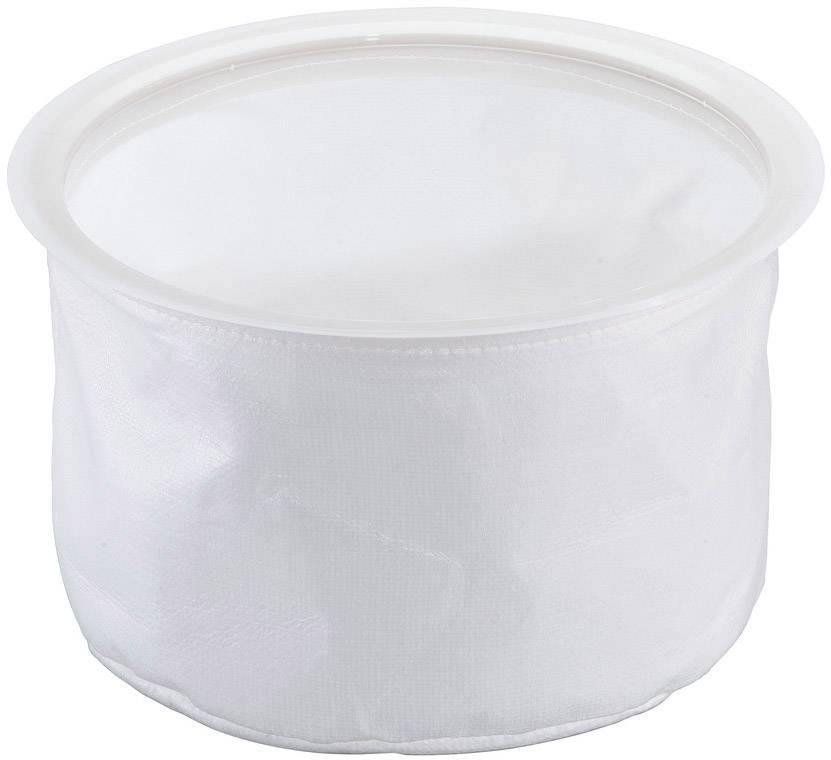 Runder, weißer Nylon-Filtereinsatz für Filterkorb, verwendet zur Filtration und Reinigung von Flüssigkeiten.