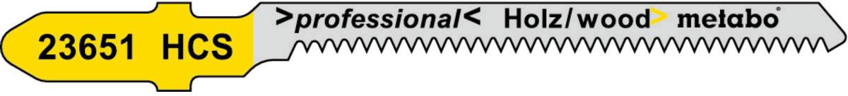 Metabo 623624000 25 Stichsägeblätter, Holz 57 25St.