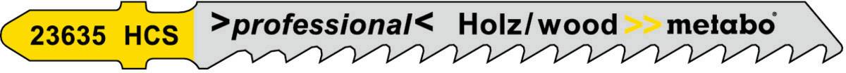 Metabo 623609000 25 Stichsägeblätter, Holz 74 25St.
