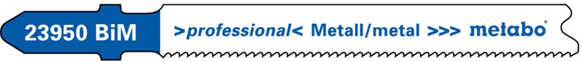 Metabo 623950000 5 Stichsägeblätter, Metall 66 5St.