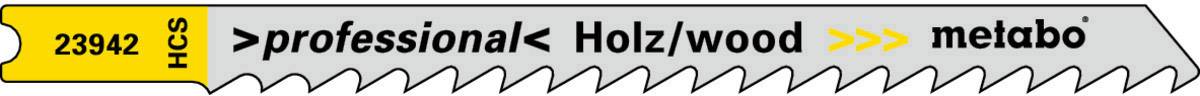 Metabo 5 U-Stichsägeblätter, Holz 82 623942000 5 St.