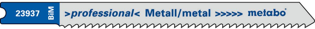 Metabo 5 U-Stichsägeblätter, Metall 70 623937000 5 St.