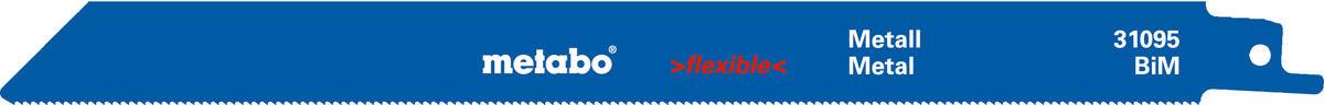 Metabo 628252000 25 Säbelsägeblätter, Metall 225 25St.