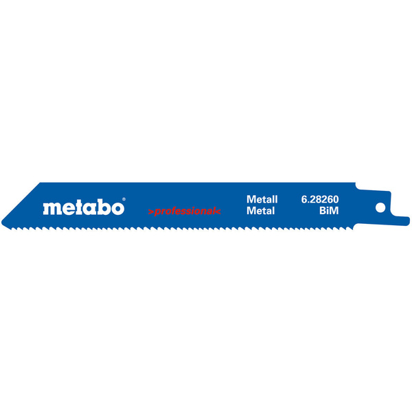Metabo 628260000 5 Säbelsägeblätter, Metall 150 5St.