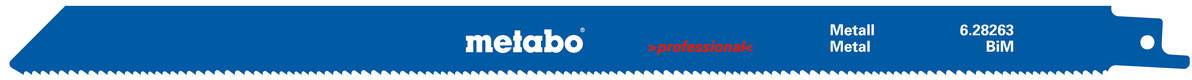 Metabo 628263000 5 Säbelsägeblätter, Metall 300 5St.