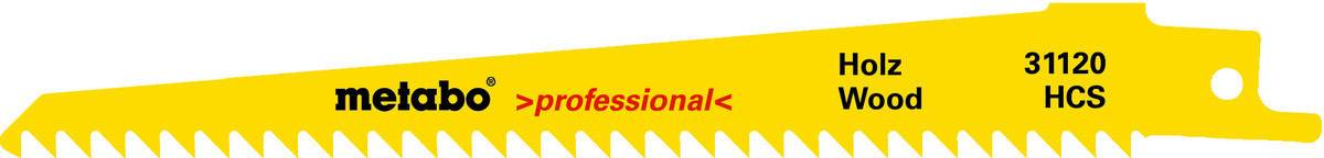 Metabo 631120000 2 Säbelsägeblätter, Holz 150 2St.