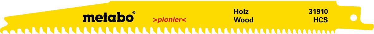 Metabo 631910000 2 Säbelsägeblätter, Holz 200 2St.