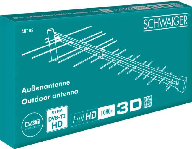 Schwaiger ANT05 011 SAT Antenne Silber
