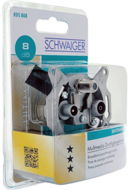 Schwaiger RDS808 531 Antennendose 3-fach