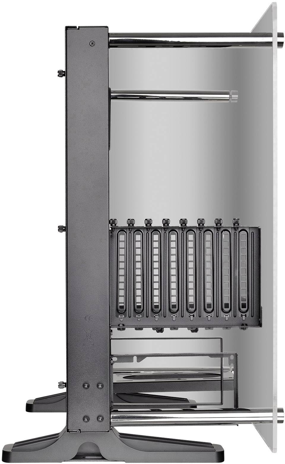 Thermaltake Core P3 TG Curve Midi-Tower PC-Gehäuse Schwarz Wandmontage, LCS Kompatibel