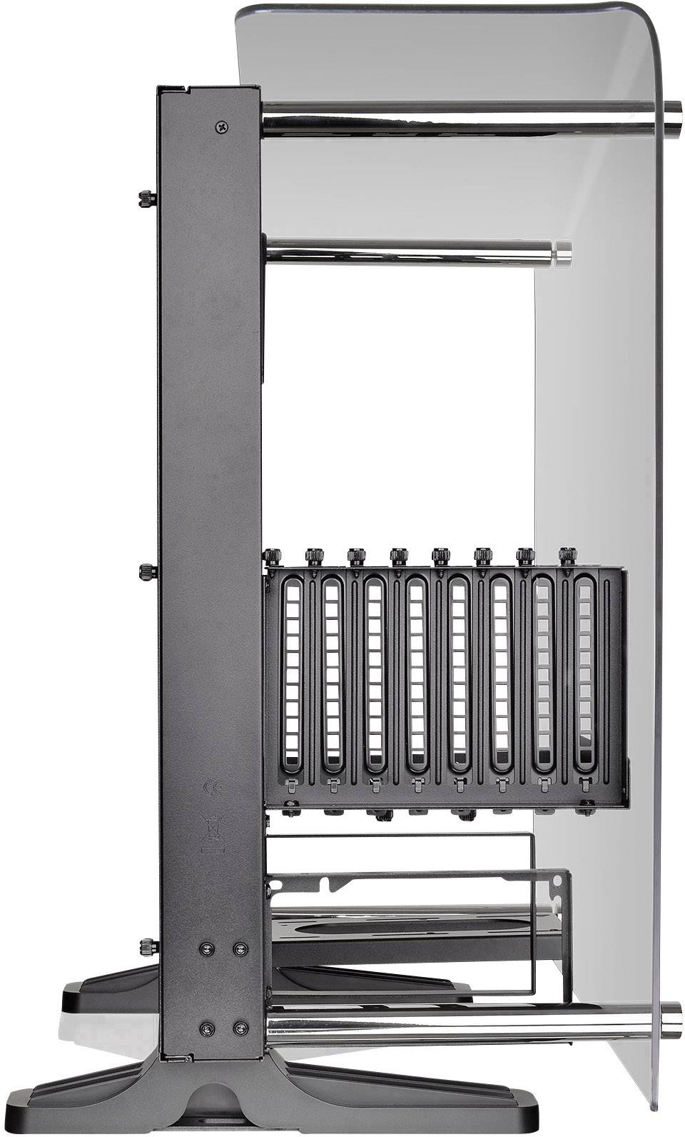 Thermaltake Core P3 TG Curve Midi-Tower PC-Gehäuse Schwarz Wandmontage, LCS Kompatibel