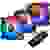 Thermaltake 3x Pure 12 ARGB Sync PC-Gehäuse-Lüfter Schwarz, RGB (B x H x T) 120 x 120 x 25mm inkl. LED-Beleuchtung