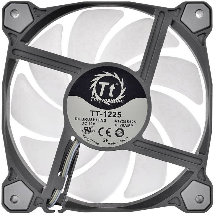 Thermaltake 3x Pure 14 ARGB Sync PC-Gehäuse-Lüfter Schwarz, RGB (B x H x T) 140 x 140 x 25 mm inkl. LED-Beleuchtung