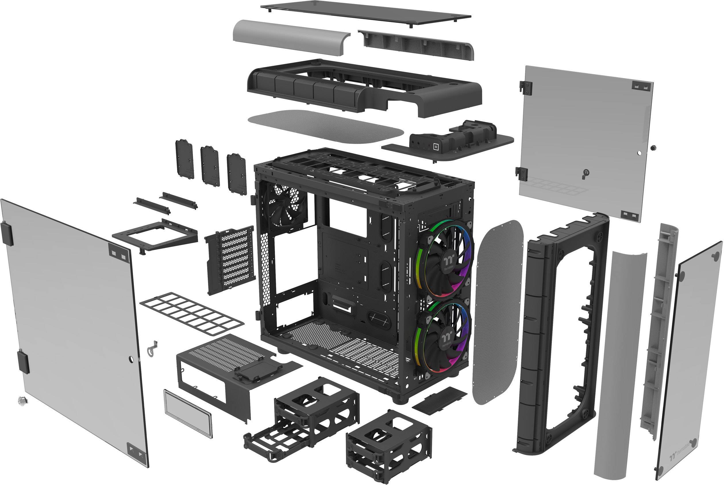 Thermaltake Level 20 GT ARGB Full Tower PC-Gehäuse Schwarz