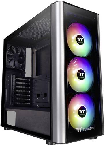 Thermaltake Level 20 MT ARGB Midi-Tower PC-Gehäuse Schwarz 3 Vorinstallierte LED Lüfter, 1 vorinst