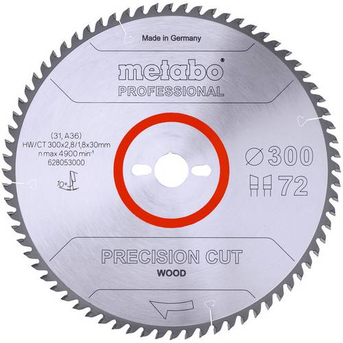 Metabo 628053000 Kreissägeblatt 300 mm 1 St.