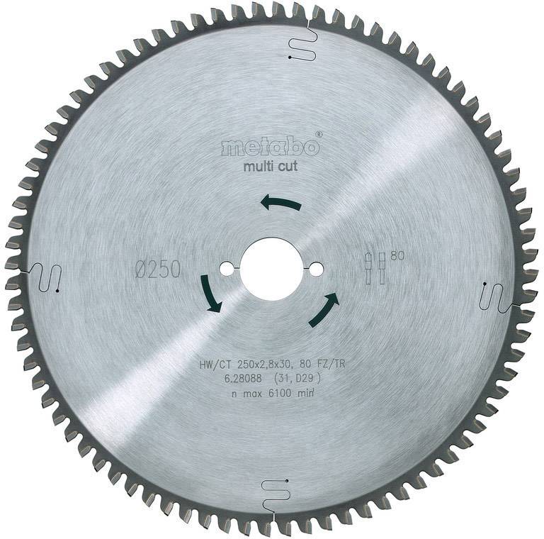 Metabo 628088000 Kreissägeblatt 250 mm 1 St.