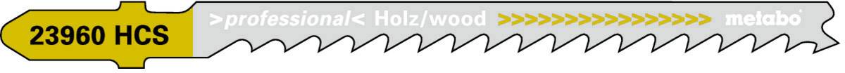 Metabo 623960000 5 Stichsägeblätter, Holz 74 5St.