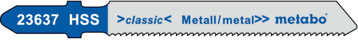 Metabo 623637000 5 Stichsägeblätter, Metall 51 5St.
