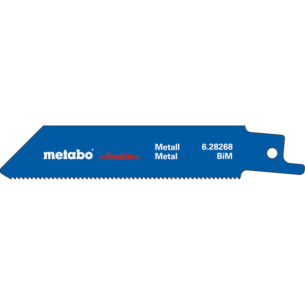 Metabo 628268000 5 Säbelsägeblätter, Metall 100 5St.
