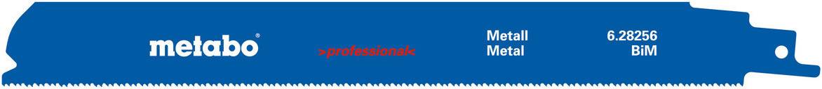 Metabo 628256000 5 Säbelsägeblätter, Metall 225 5St.