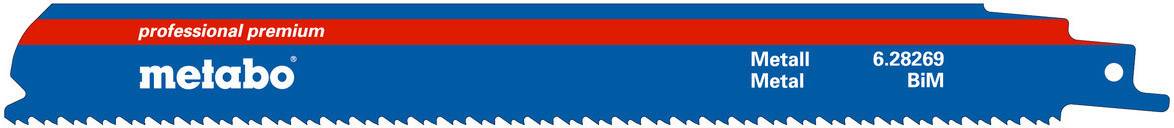 Metabo 628269000 2 Säbelsägeblätter, Metall 225 2St.