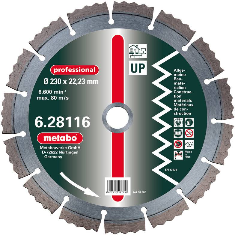 Metabo Diamant-Trennscheibe, 350 628121000 Durchmesser 350 mm 1 St.