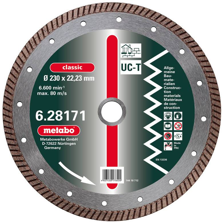 Metabo Diamant-Trennscheibe, 180 628170000 Durchmesser 180 mm 1 St.