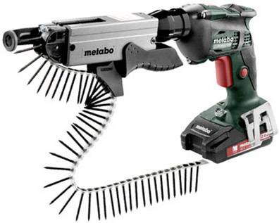Metabo SE 18 LTX 6000 + SM 5-55 620049510 Akku-Trockenbauschrauber LiHD inkl. 2. Akku, mit Zubehör