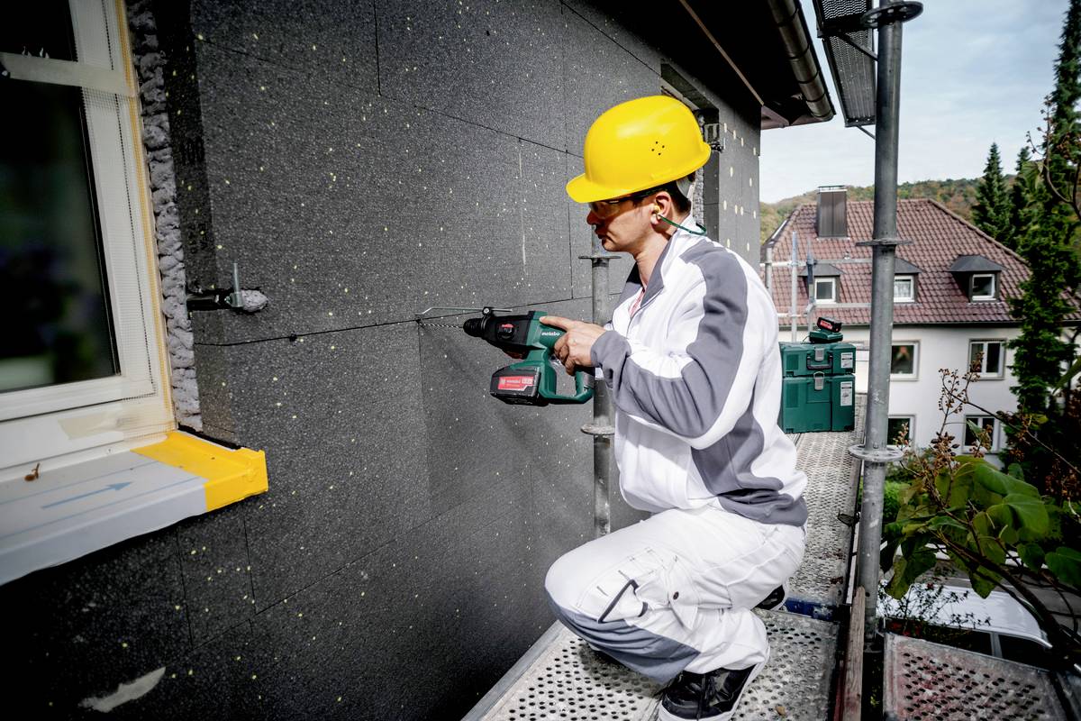 Metabo KHA 18 LTX -Akku-Kombihammer LiHD ohne Akku, mit Zubehör