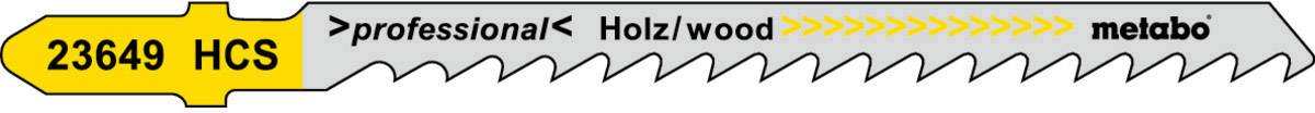 Metabo 623607000 25 Stichsägeblätter, Holz 74 25St.