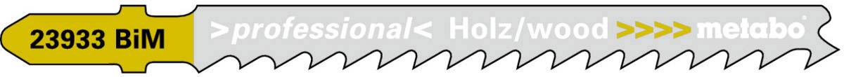 Metabo 623933000 Metabo 5 Stichsägeblätter, Holz 74 5 St.