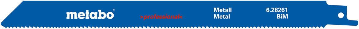 Metabo 628261000 5 Säbelsägeblätter, Metall 225 5 St.