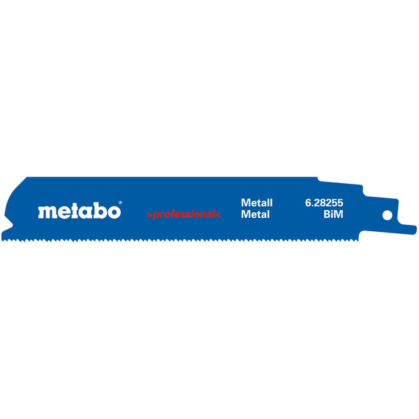 Metabo 628255000 5 Säbelsägeblätter, Metall 150 5St.