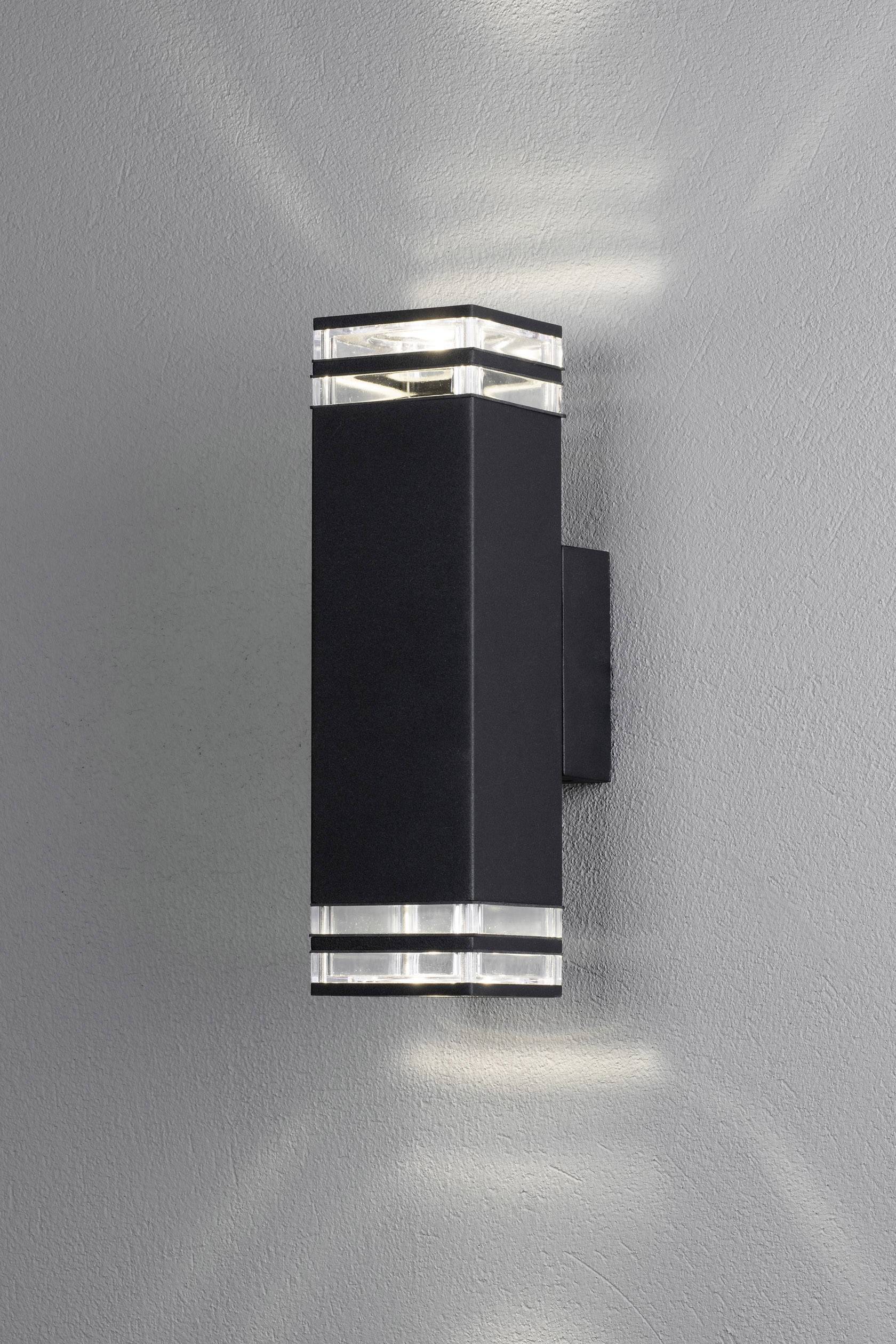 Konstsmide Pollux 408-750 Außenwandleuchte LED GU10 14 W Schwarz
