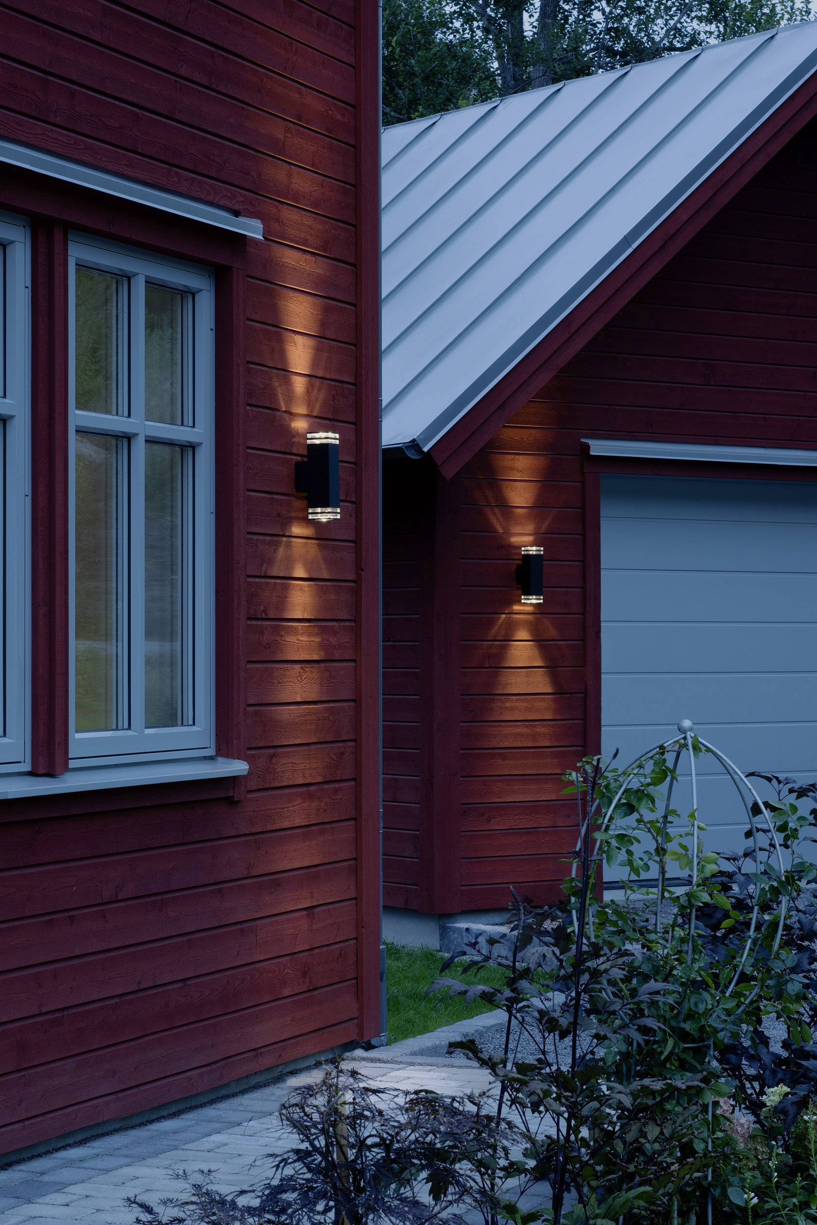Konstsmide Pollux 408-750 Außenwandleuchte LED GU10 14 W Schwarz
