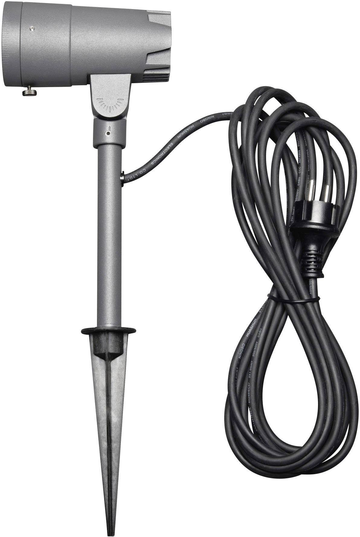 Konstsmide 7860-370 Andria LED-Gartenstrahler EEK: G (A - G) LED LED fest eingebaut 8W Anthrazit