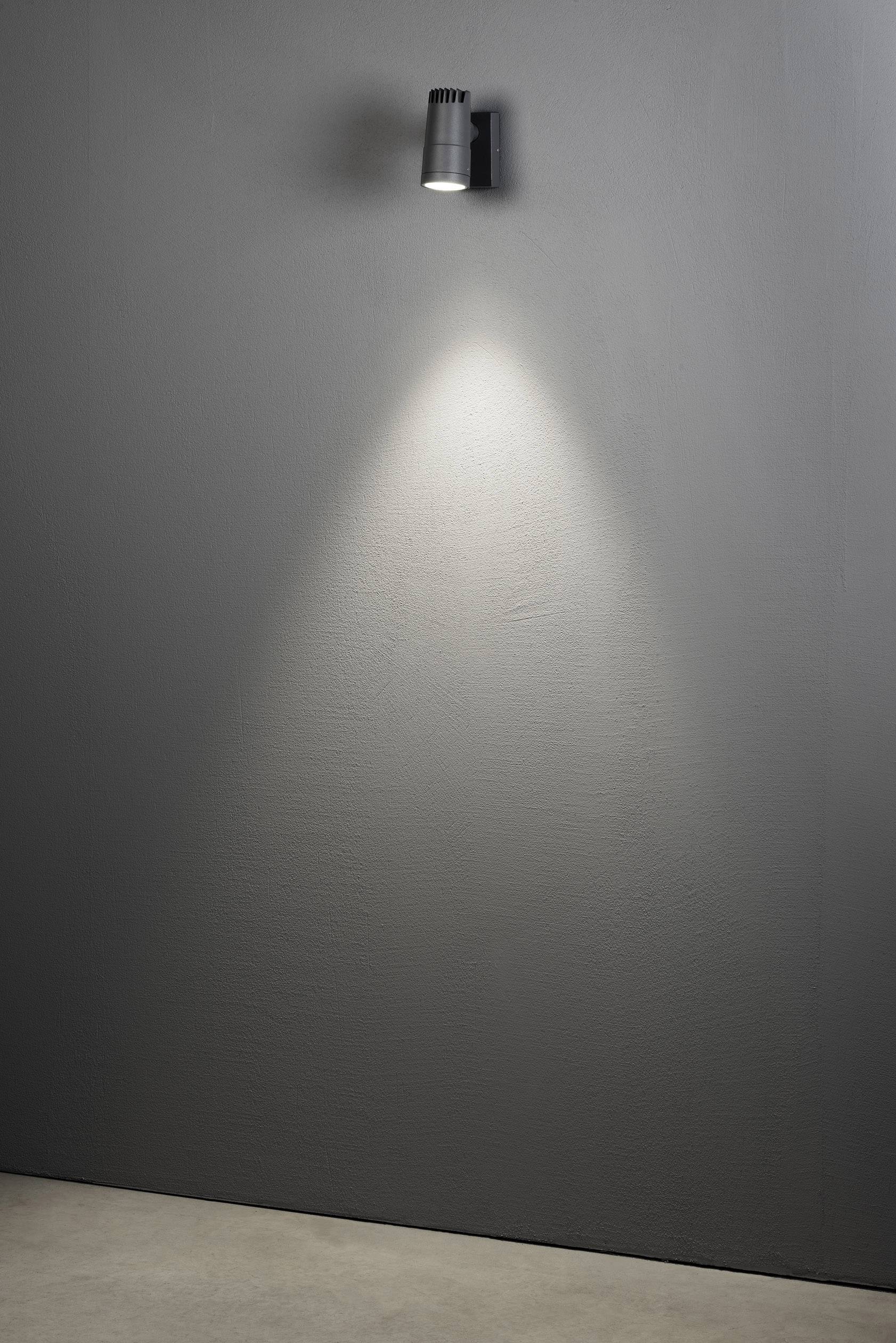 Konstsmide Andria 7861-370 LED-Außenwandleuchte EEK: G (A - G) 8W Anthrazit