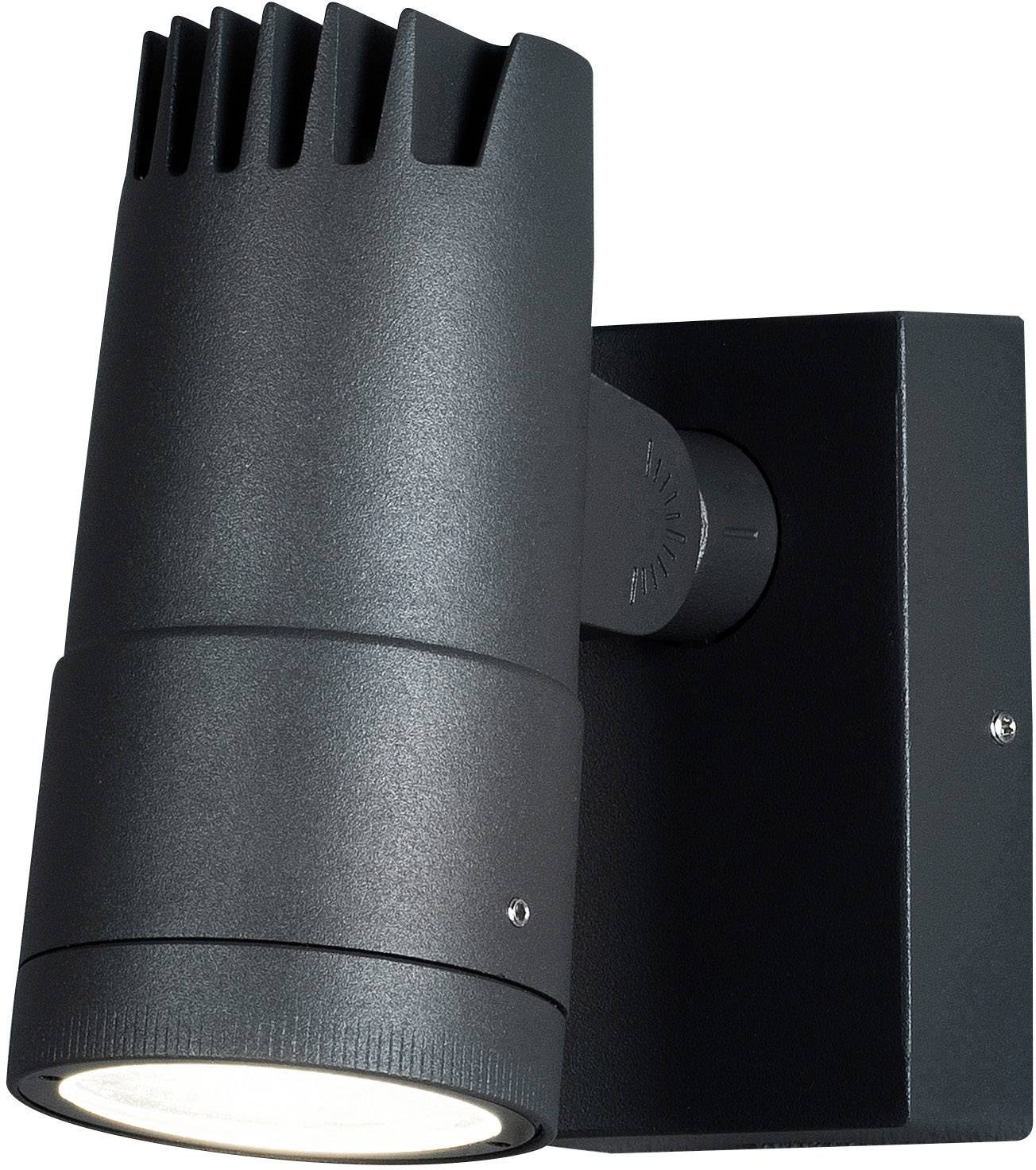 Konstsmide Andria 7861-370 LED-Außenwandleuchte EEK: G (A - G) 8W Anthrazit