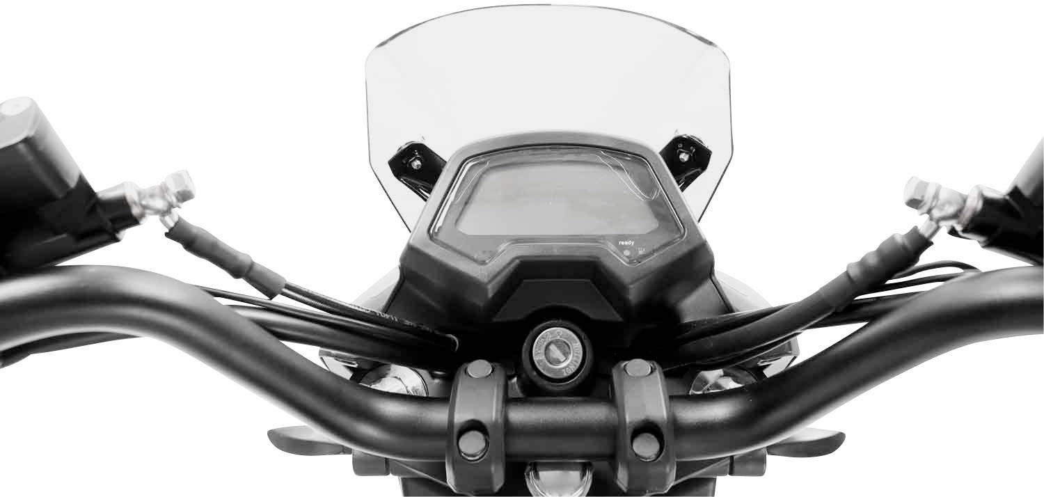 SXT Scooters Raptor V3 E-Roller Schwarz, Rot Blei-Gel 72V 20Ah