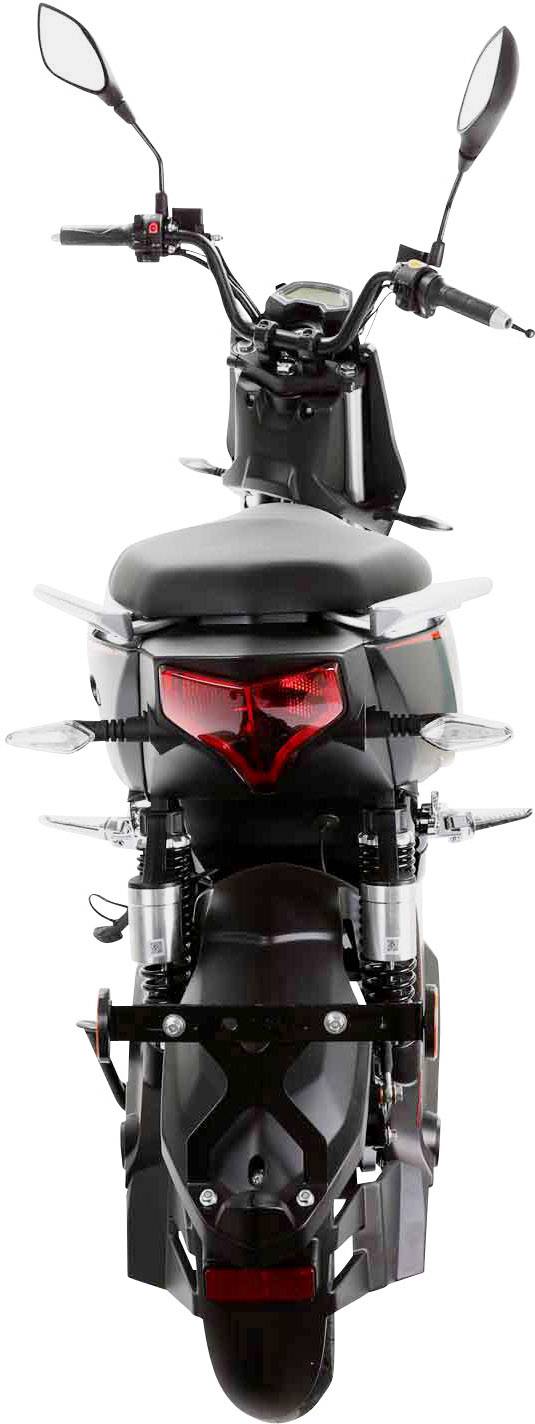 SXT Scooters Raptor V3 E-Roller Schwarz, Rot Blei-Gel 72V 20Ah