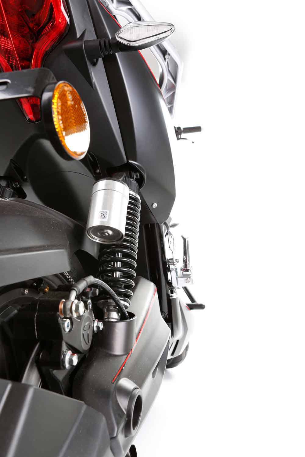 SXT Scooters Raptor V3 E-Roller Schwarz, Rot Blei-Gel 72V 20Ah