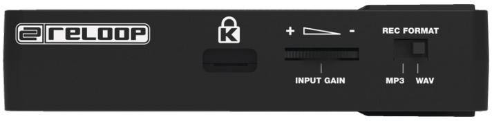 Reloop Tape 2 Mobiler Audio-Recorder Schwarz