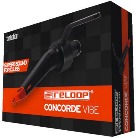 Reloop Concorde Vibe DJ Tonabnehmersystem elliptisch