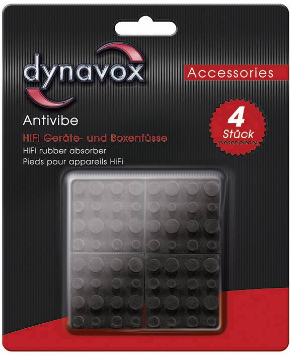 Dynavox Antivibe Gummifuß-Set 4 St.