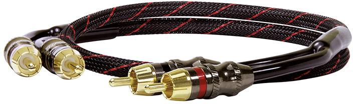 Dynavox Perfect Sound Audio Verbindungskabel [2x Cinch-Stecker - 2x Cinch-Stecker] 1.50 m Schwarz, Rot